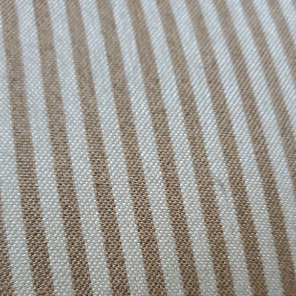 Feathered Striped Accent Pillow - Picture 4 of 8